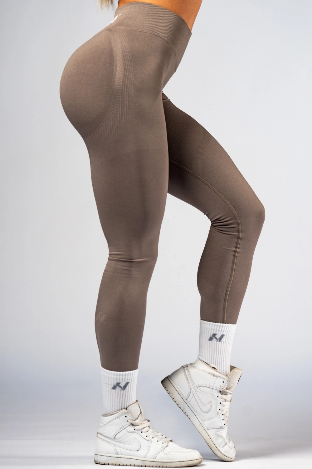 Леггинсы High-Waist Push-Up Leggings POWER 888 LIGHT BROWN ASH