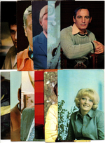№40 Открытки Артисты и актёры СССР 1970–1980-е г. 25 штук. Цветные, чистые, без повторов