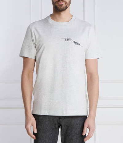 Футболка Tee 3 BOSS GREEN - серый(50506358)