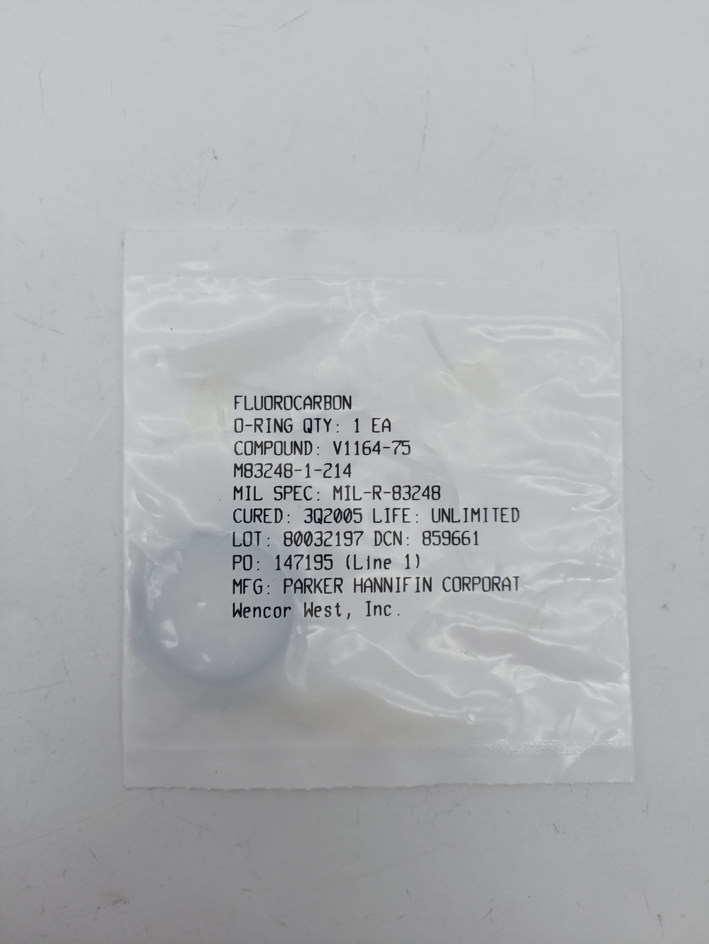 Уплотнительное кольцо M83248-1-214