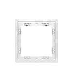 Рамка пластиковая VOLTUM S70 на 1 пост, (белый матовый)