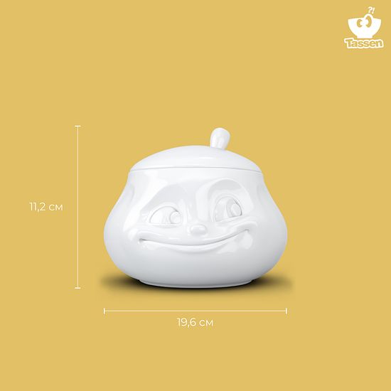 Сахарница sweet, 400 мл, белая