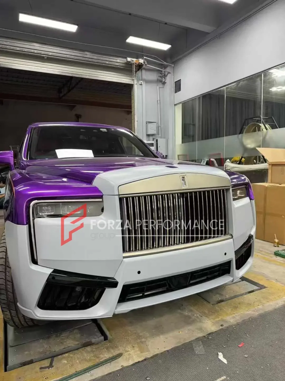 Обвес переделка для ROLLS ROYCE CULLINAN 2018 - 2025 АПГРЕЙД ДО СЕРИИ II РЕСТАЙЛИНГ 2025 Ройс Куллинан