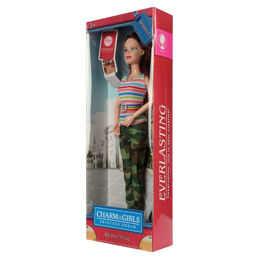 Кукла тип Модель на шарнирах с аксесс. коробка CF-01