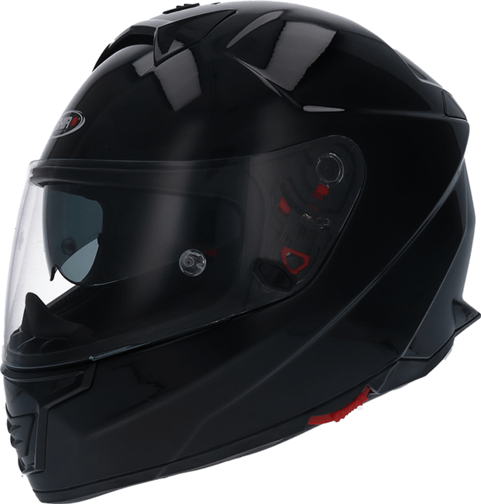 Шлем SHIRO SH351 MONOCOLOR black 2XL