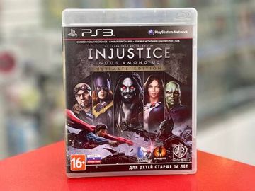 PS3 Injustice Gods Among Us Ultimate Edition Б/У BLES-01967 (Русские субтитры)