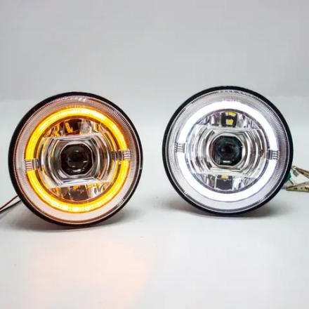 Фары Нива 4х4/Легенд в стиле Jeep Wrangler