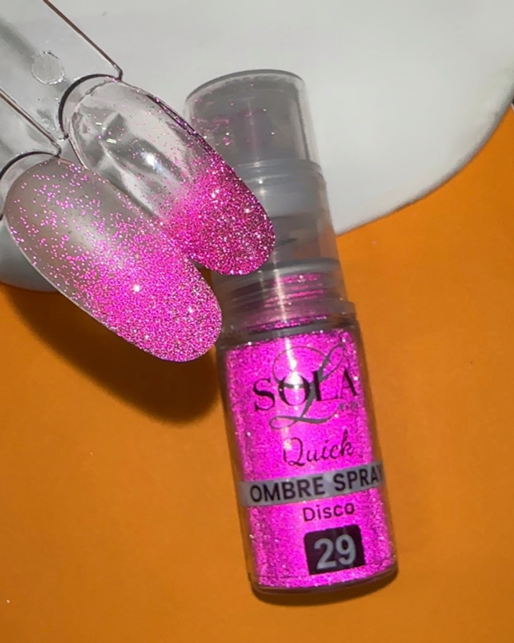 Sola Quick Ombre Dry Spray 29 Disco - Сухой Спрей блестки светоотражающие