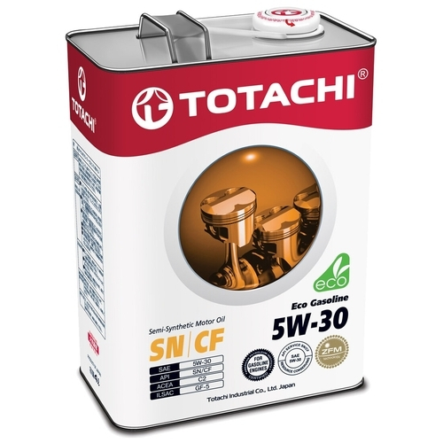 Масло моторное полусинтетическое Totachi Eco Gasoline 5W30 4л