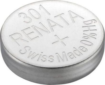 Элемент питания Renata 301 0%Hg BL-1/10/100