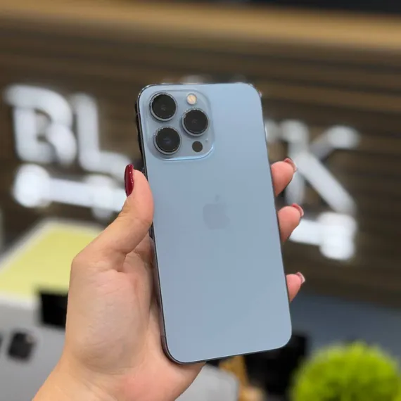 Б/У Телефон Apple iPhone 13 Pro 128Gb Blue 72% (GXF00XHC4D)