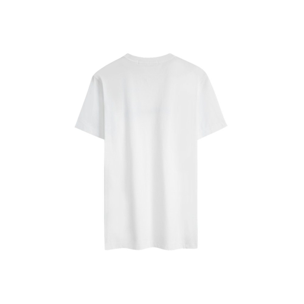 Белая футболка с логотипом Calvin Klein Tee, J320931YAF