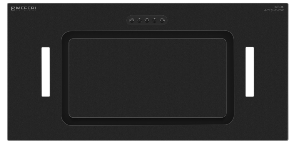 Полновстраиваемая вытяжка Meferi INBOX60BK MATT GLASS ULTRA фото 4