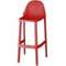 Пластиковый барный стул Piu, красный | Scab Design | Италия