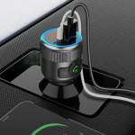 Авто FM трансмиттер MIVO MF-03 Bluetooth/QC3.0