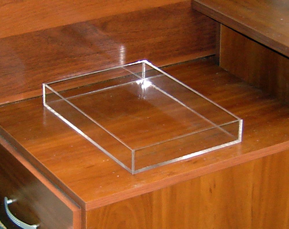 Ванночка для рисования на воде эбру А4 акриловая