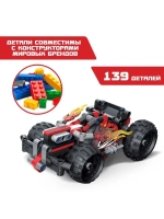 Конструктор внедорожник UNICON Техно, инерционный, 139 детал