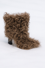 Ботильоны меховые WOOLY