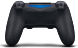 Беспроводной геймпад для PS4 / Джойстик Bluetooth для Playstation 4, Apple (IPhone, IPad), Androind, ПК - черный