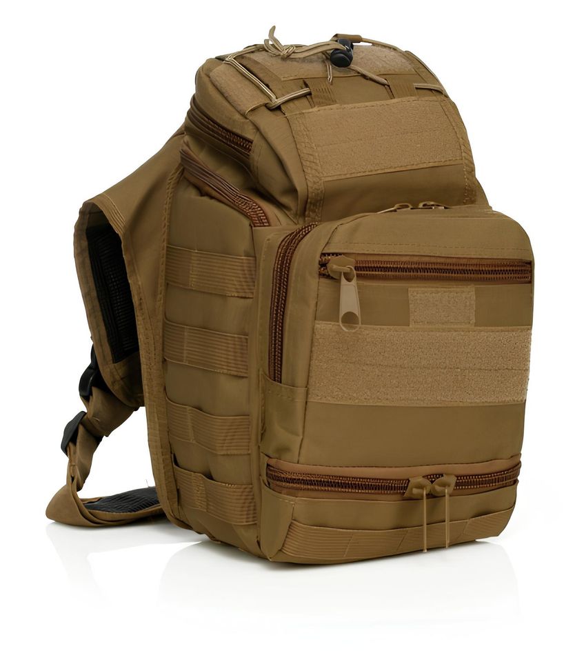 Сумка через плечо большая (койот)