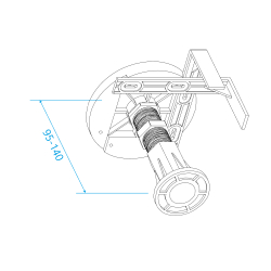 Ножки для поддона RGW N-01 (08)