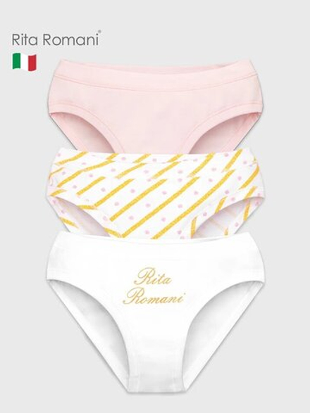 5596 Набор из 3 трусов из хлопка