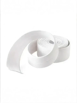 Бордюрная лента для ванны и кухни. Размер 60мм х 3,2м. Самоклеющаяся декоративная клейкая лента, декоративный скотч