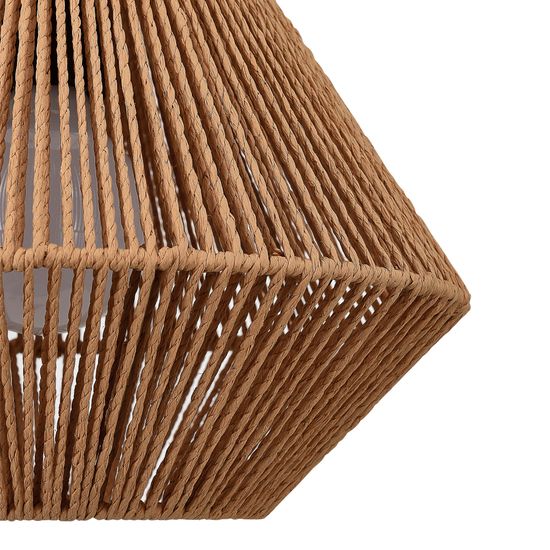 SLE6025-603-01 Светильник подвесной бежевый/черный E27 1*40W ETTAN