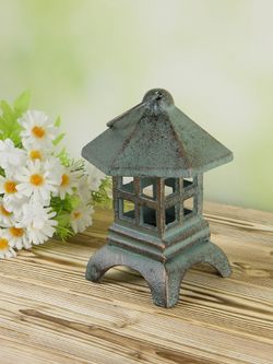 Iron Garden Декоративный фонарь Пагода под свечу для дачи