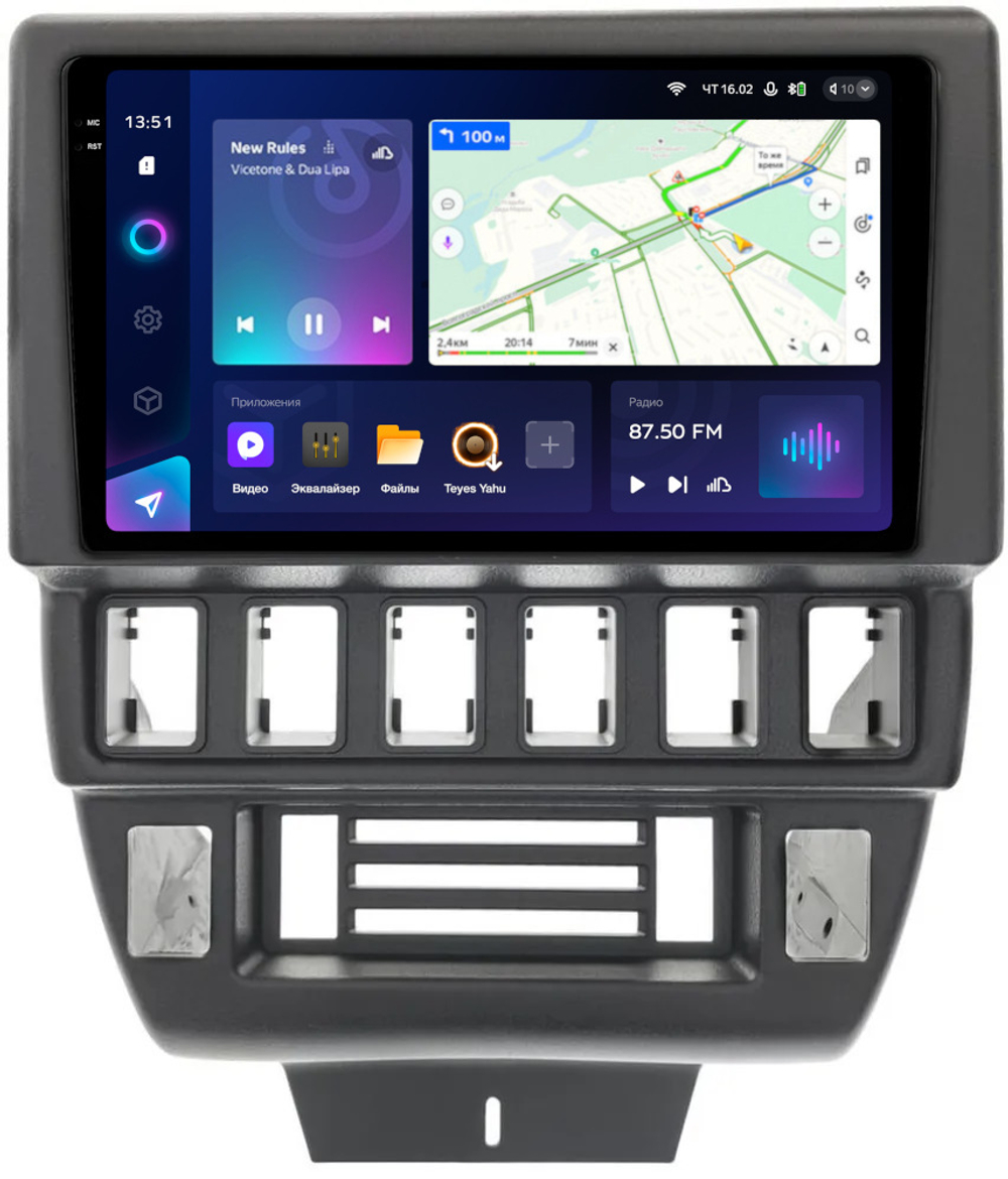 Магнитола для Lada 4x4, Urban, Bronto 1993-2019 - Teyes CC3-2K QLed Android 10, ТОП процессор, SIM-слот, CarPlay