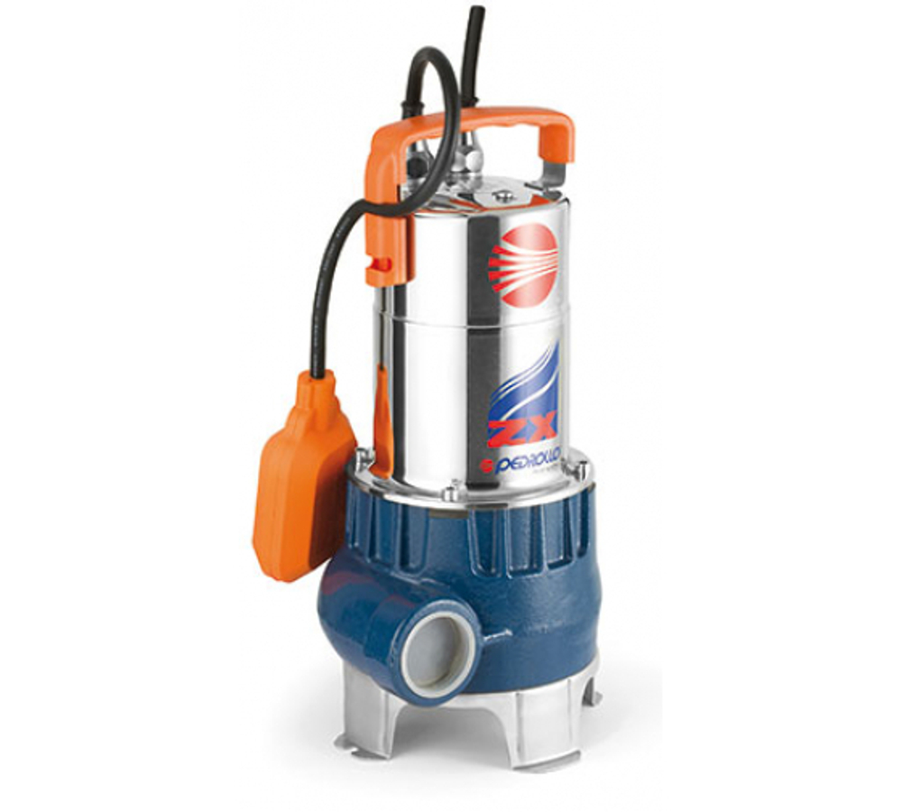 Насос фекал. PEDROLLO ZXm 1B/40 (500Вт. нап.8,5м. пр.350л/мин. d.40мм)