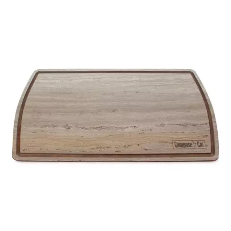 Доска для сервировки 21х37см ComposeEat Fashion травертин капучино