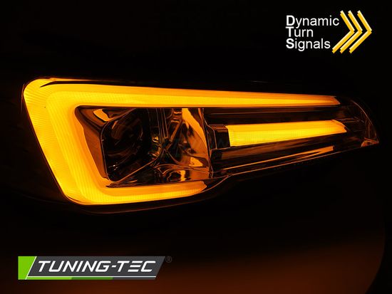 Фары передние DRL CHROME для SUBARU WRX 14-22