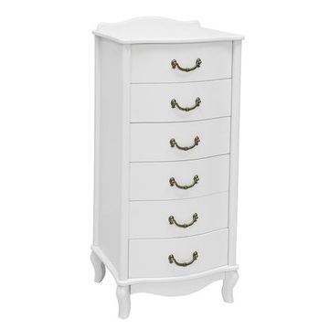 Комод Leset "Джульетта" узкий (6 ящ.)