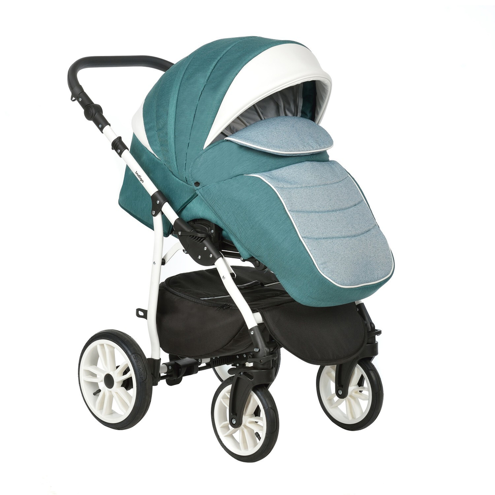 Коляска 3в1 INDIGO F in 08 (малахит)