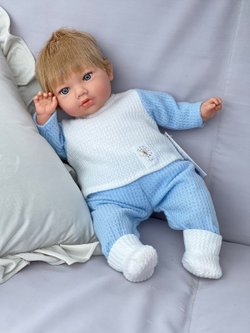 Кукла Marina and Pau 45 cм TEO мягконабивная в пакете (M790K)