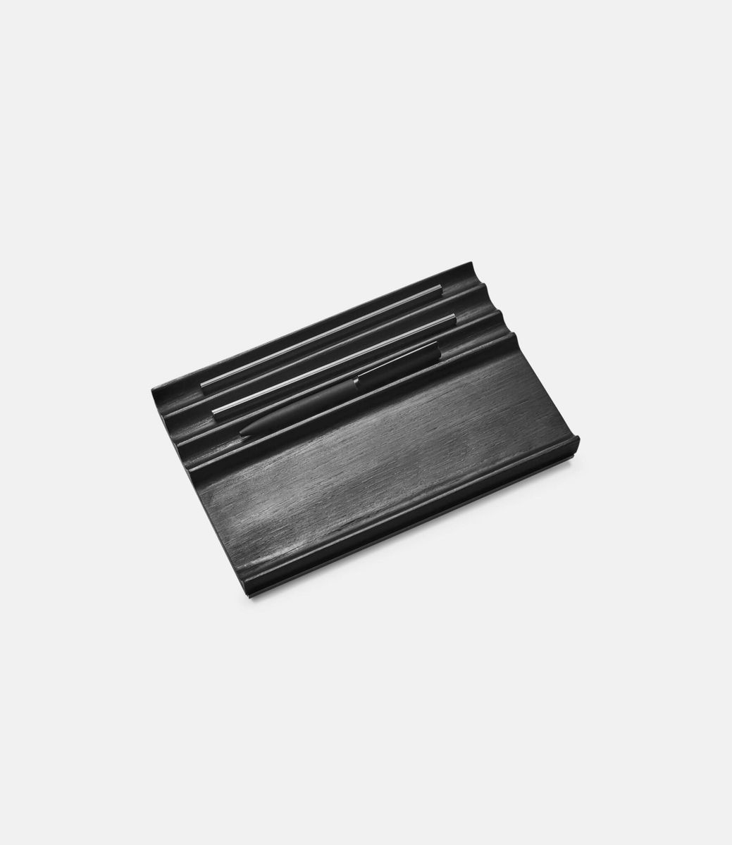 NOOE Exhibit Black Oak — настольный органайзер