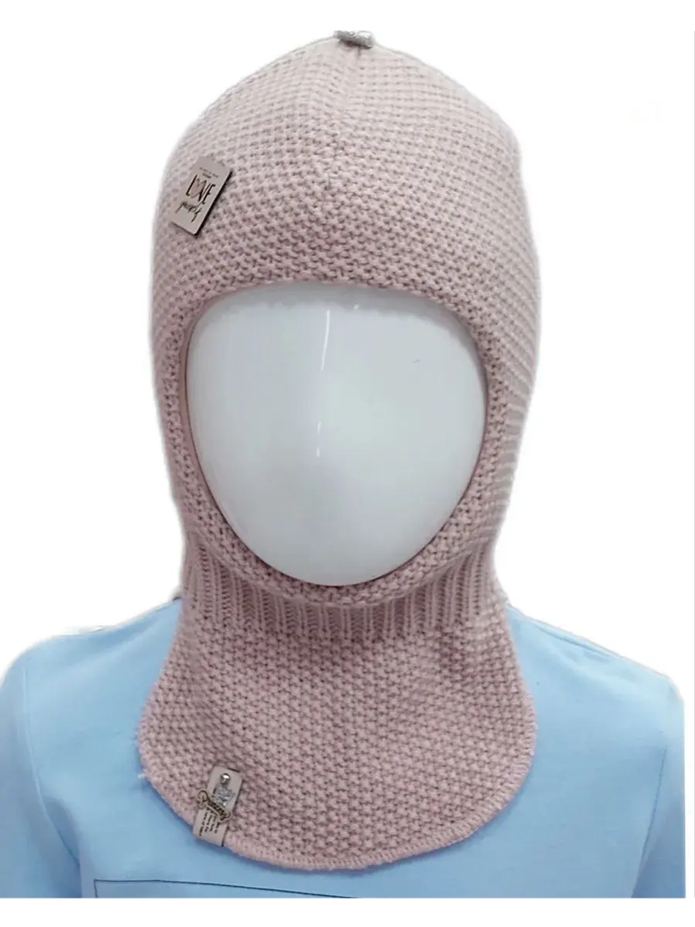 Шапка-шлем для девочки