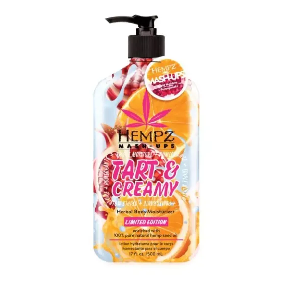 Hempz Tart & Creamy Herbal Body Moisturizer 500мл - Молочко для тела