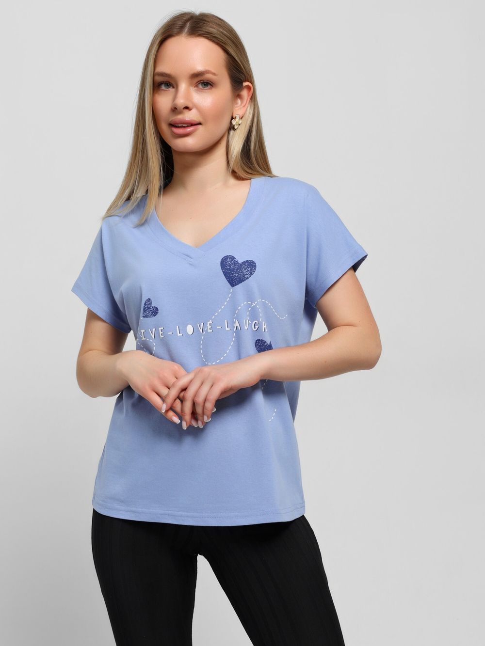 Футболка Чиа-3 Виотекс ГОЛУБОЙ