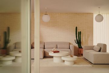 Neom Модуль сиденья бежевого цвета 75 см Испания La Forma