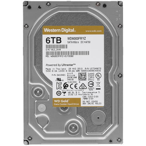 Жесткий диск HDD 6000 Gb Western Digital (WD6003FRYZ)
