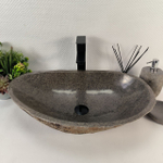 Каменная раковина из речного камня RS-05153 (61*38*14) 0858 из натурального камня