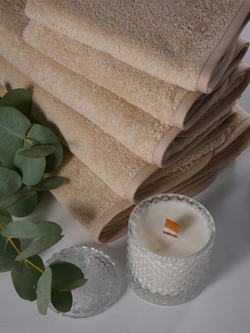 Набор полотенец 3шт Claire Batiste Atelier Ile персиковый