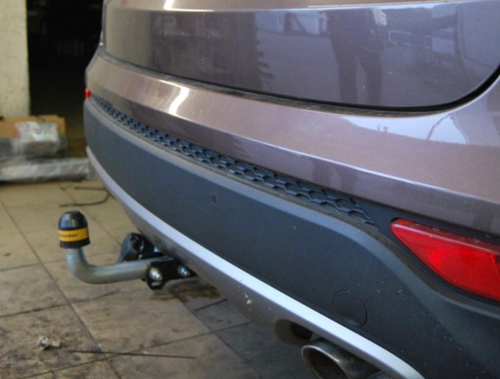 Фаркоп Motodor для Hyundai Santa Fe 2012-2018, Grand Santa Fe 2014-2018, Kia Sorento c 2012 (оцинкованны(паспорт и сертификат в комплекте)(без электрики) 90908-A