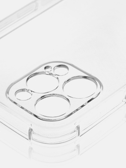 Чехол ROSCO для Apple iPhone 12 Pro Max оптом (арт. IP12PROMAX-HARD-TPU-TRANSPARENT)