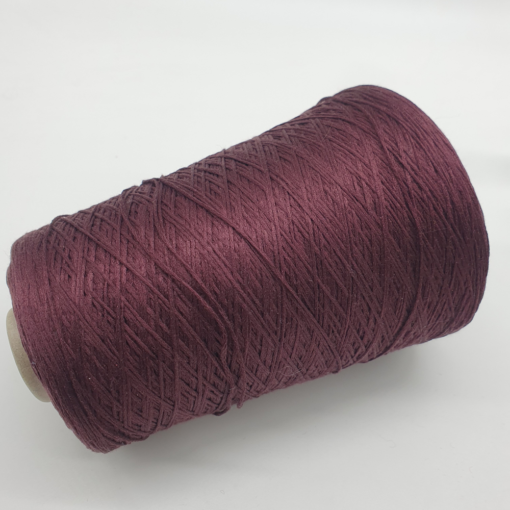 Пряжа Trama Catenella (100% шелк малберри), 695 м/100 гр, черный тюльпан