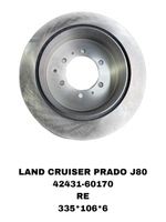ТОРМОЗНЫЕ ДИСКИ LAND CRUISER FZJ80 1992-1999 RE ДИСК