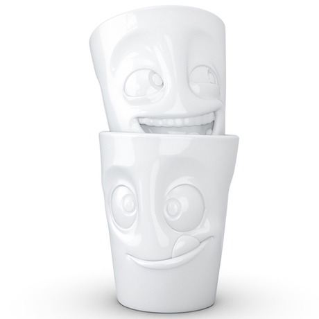 Набор кружек 2шт 350мл Tassen Joking & Tasty белый