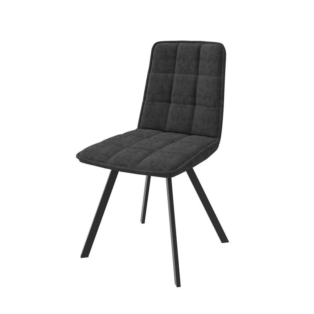 Стул ROM M, ЧЕРНЫЙ/BLACK LUX D24